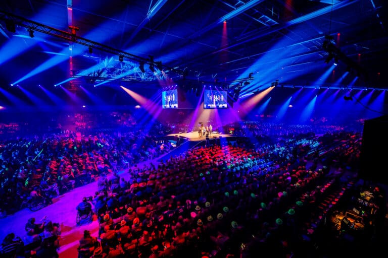 Breepark evenementenhal Special olympics opening