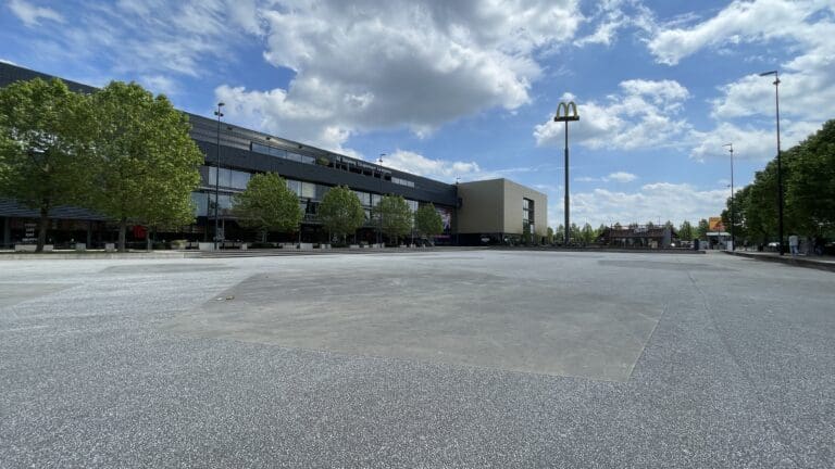 Centrale Plein Breepark overzicht