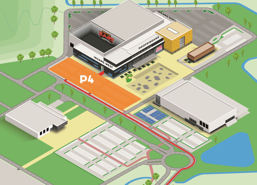 Locatie BattleKart Breda op Breepark
