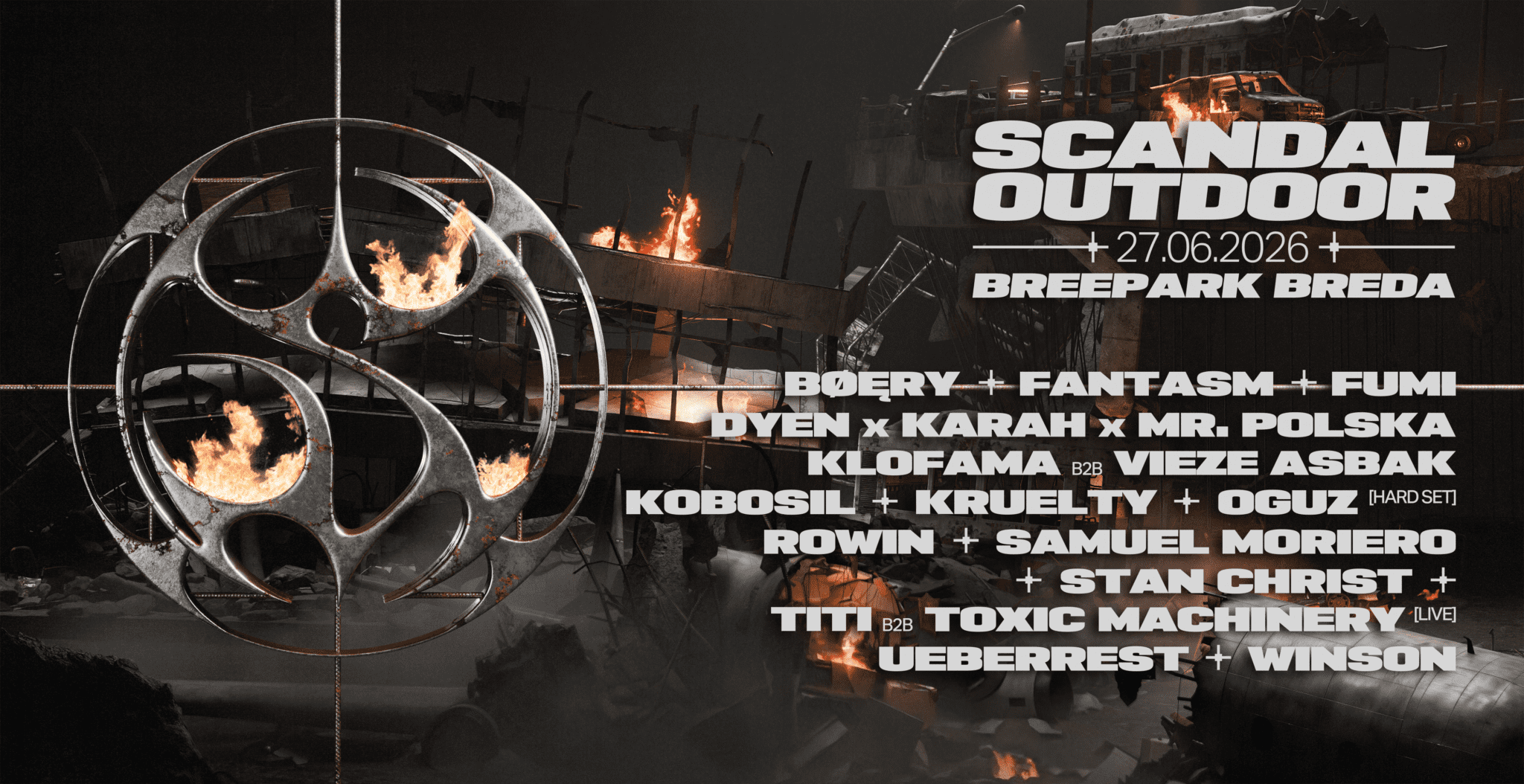 Scandal Outdoor Breepark Breda
